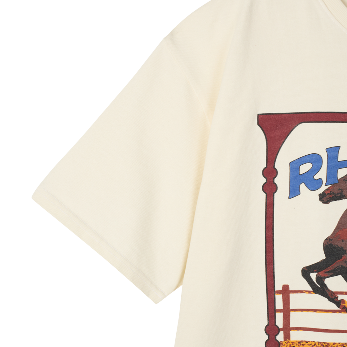 루드 캐드리 티 빈티지 화이트 - 25SS(Rhude Cadre Tee Vintage White - 25SS) - 5