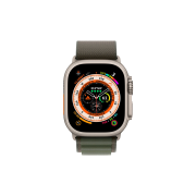 [S등급] Refurbished Apple Watch Ultra 49mm Titanium Case with Alpine Loop Green