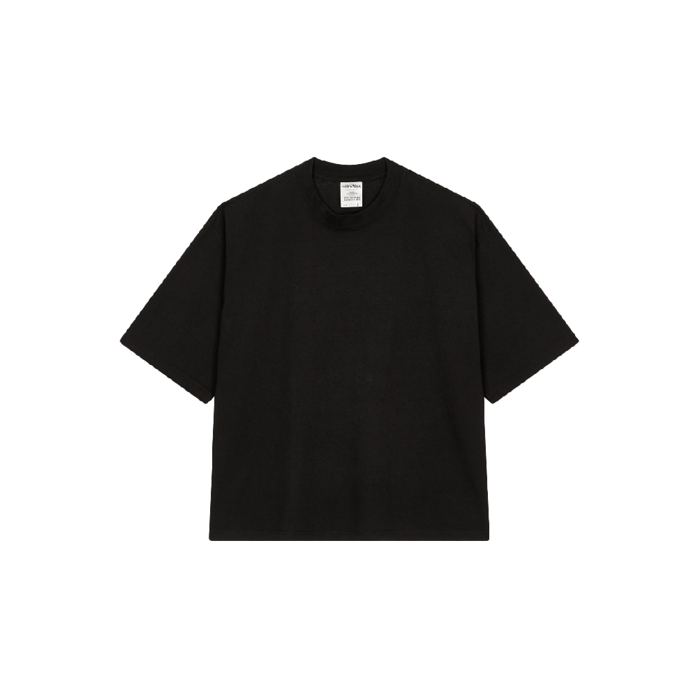 샤카웨어 7.5온스 가먼트다이 드롭숄더 블랙(Shaka Wear 7.5oz Garment Dye Drop Shoulder Black)