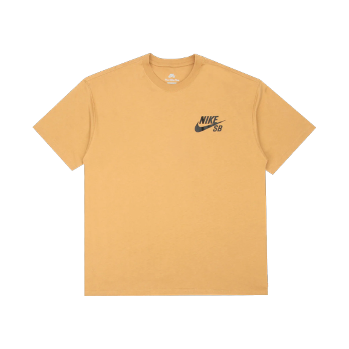 DC7818-722 Nike SB Logo Skateboarding T-Shirt Gold - Asia