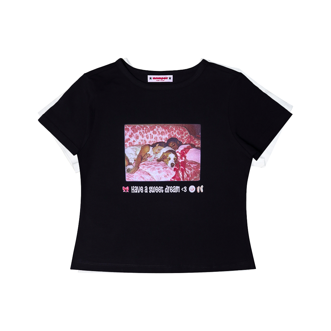 미니멀페어 헤브 어 스위트 드림 티셔츠(mnmpair Have a Sweet Dream Tee)