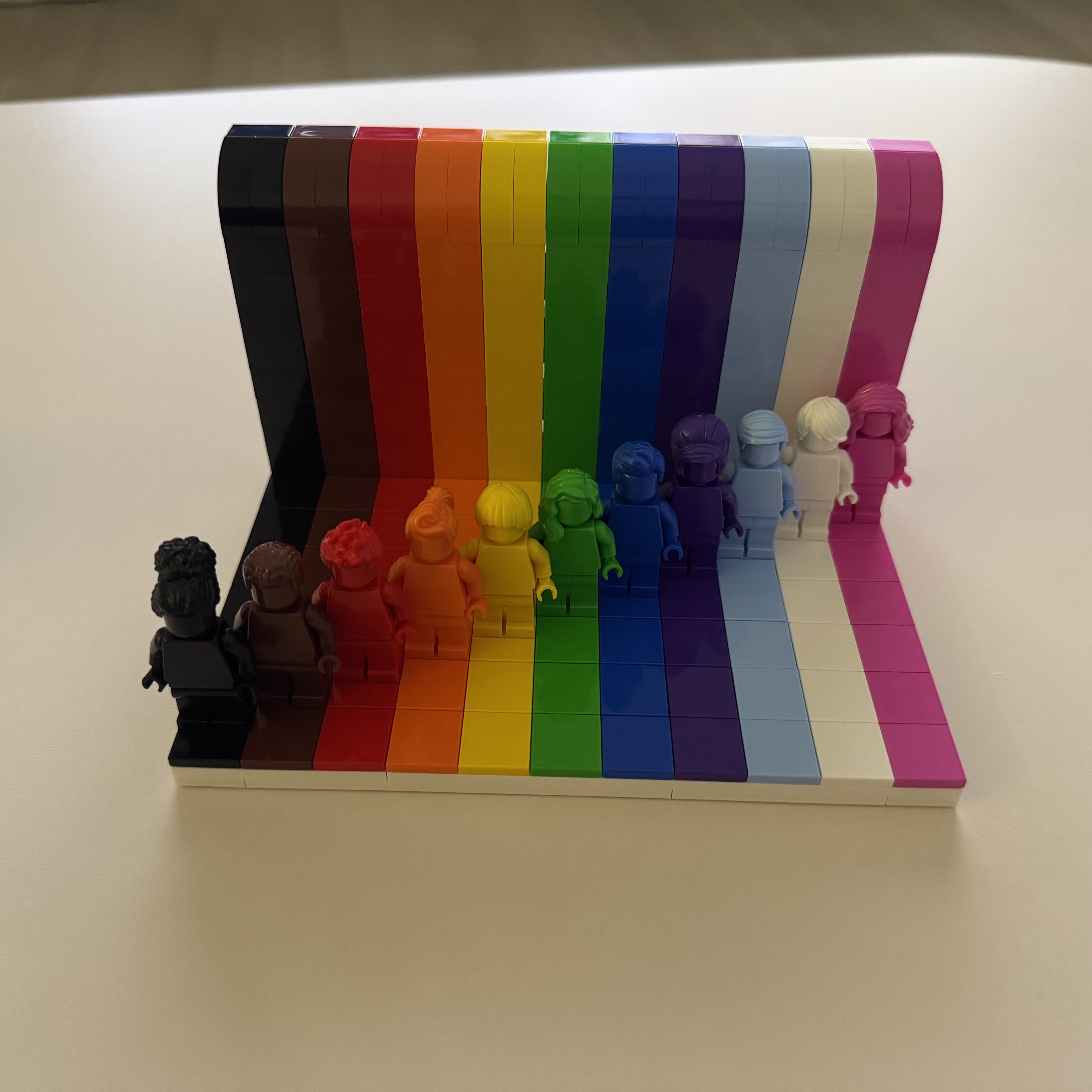 Lego Everyone Is Awsome 착용 스타일