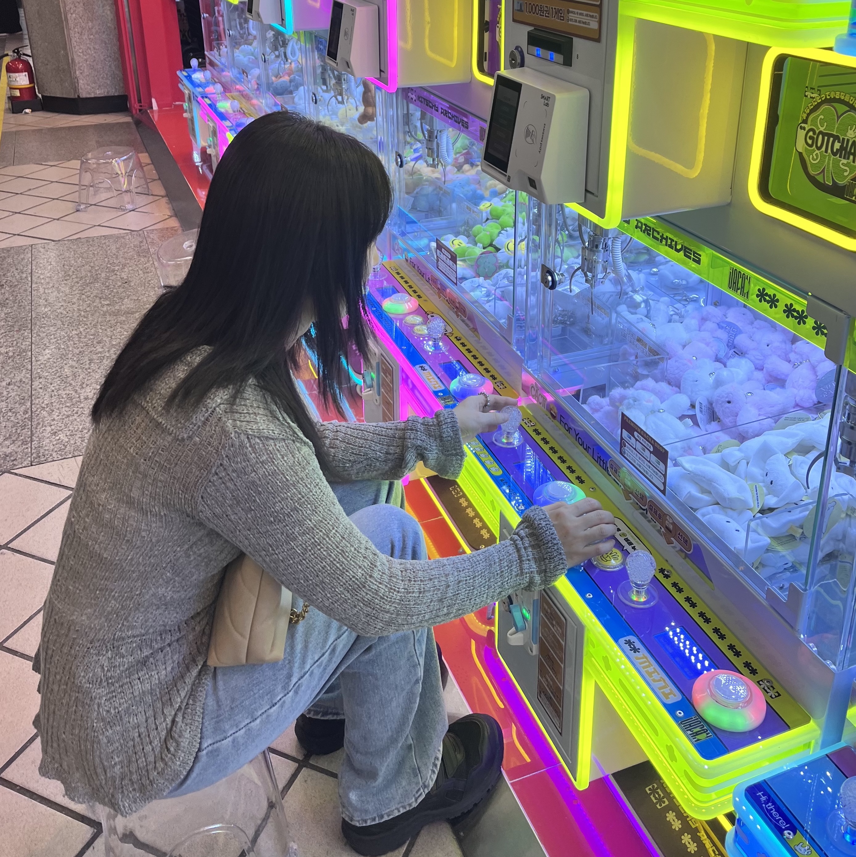 Asics Winjob CP215 Black 착용 스타일 - 1