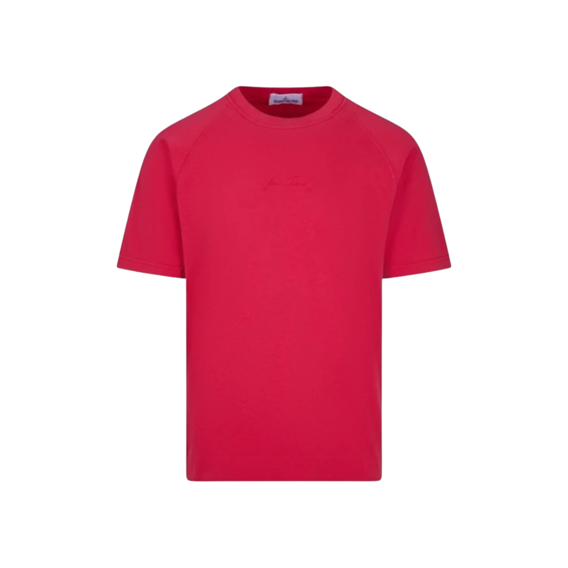 7615214Q3-V0087 Stone Island 214Q3 Garment Dyed Cotton Jersey Short Sleeve T-Shirt Cyclamen - 22SS