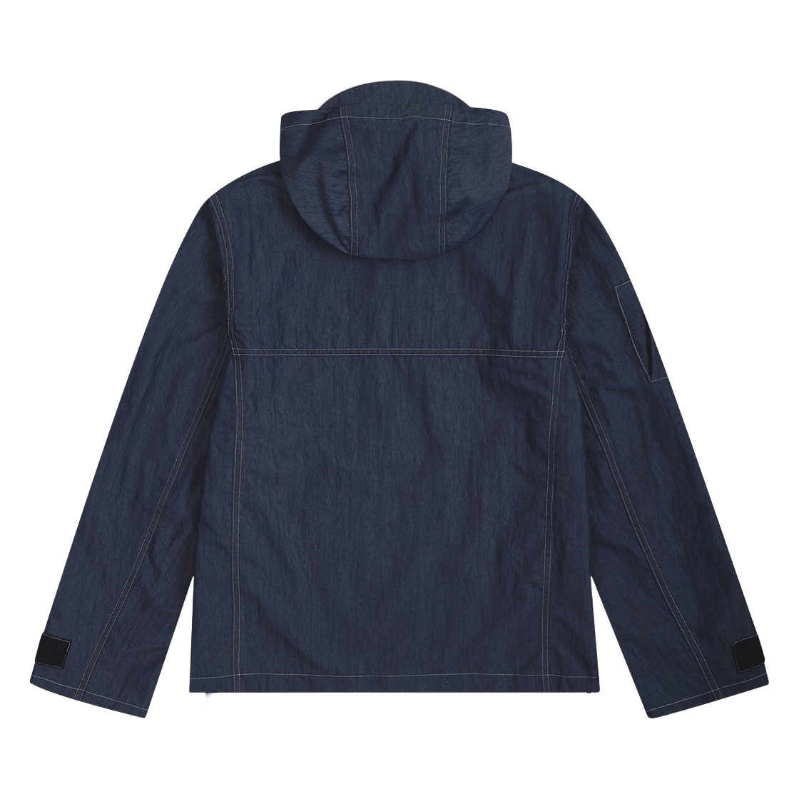 saf00443 Safarispot Authentic Denim Windbreaker - Indigo - #2