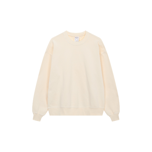 SGC004 Shaka Wear 13.5oz LA Heavyweight Garment Dye Crewneck Cream