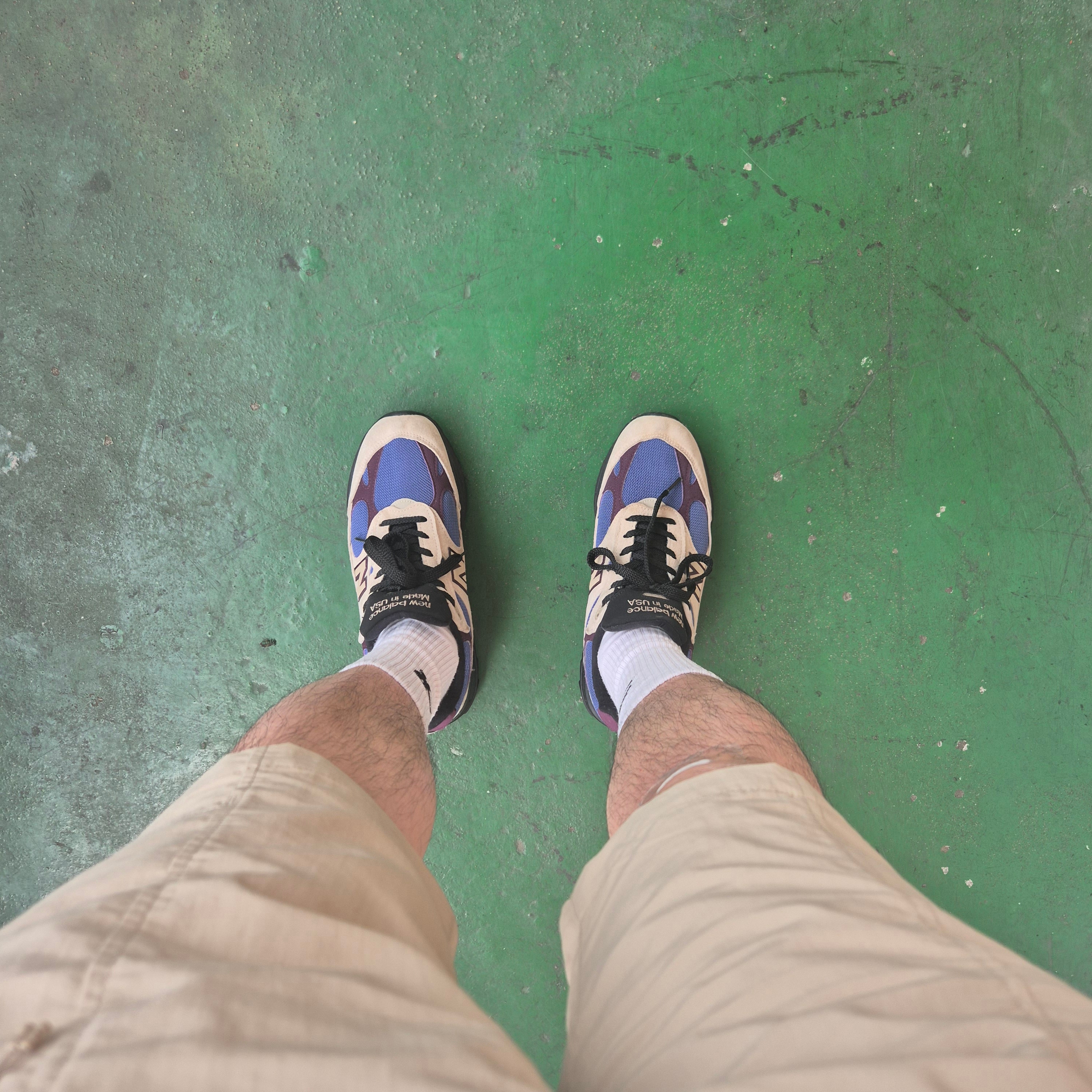 New Balance x Aime Leon Dore 993 Made in USA Taupe 착용 스타일