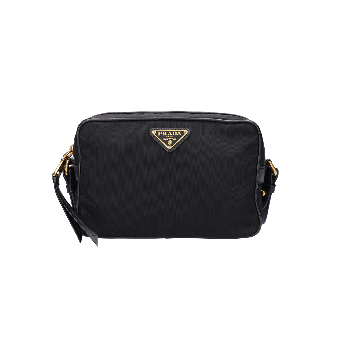 1BH089 Prada Nylon Crossbody Bag in Black - 대표 이미지 #1