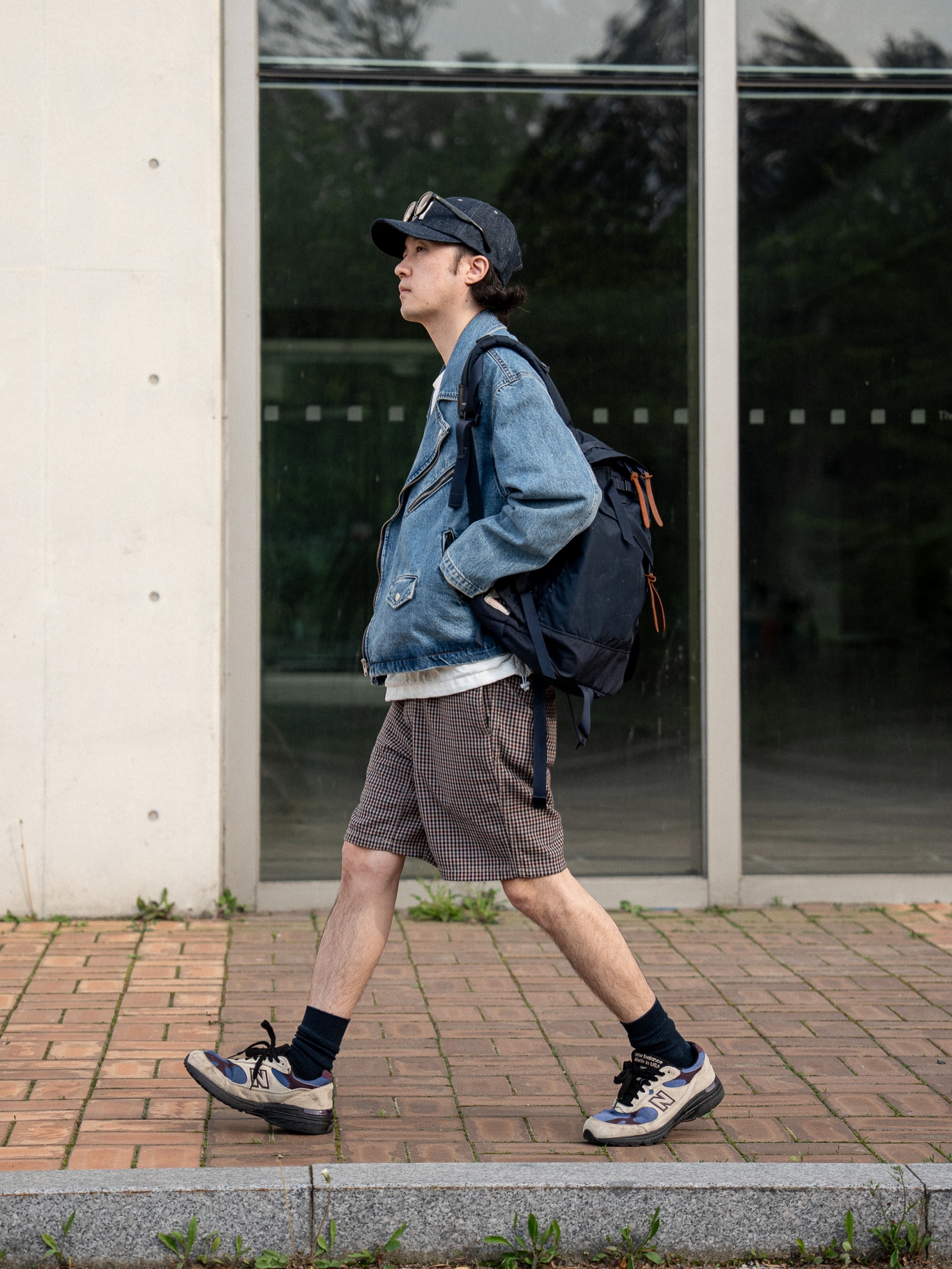 New Balance x Aime Leon Dore 993 Made in USA Taupe 착용 스타일