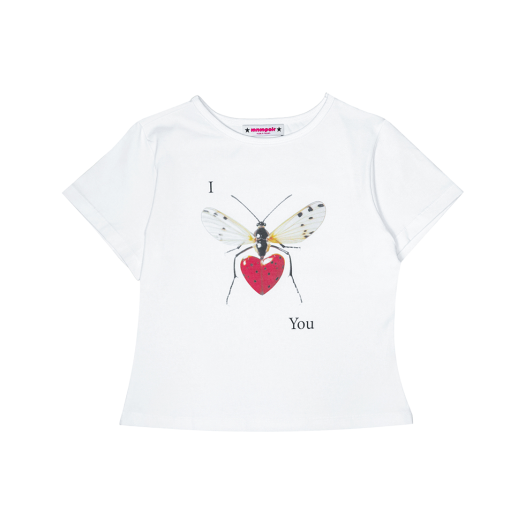 MP25SSTS15WH mnmpair I Love you Tee