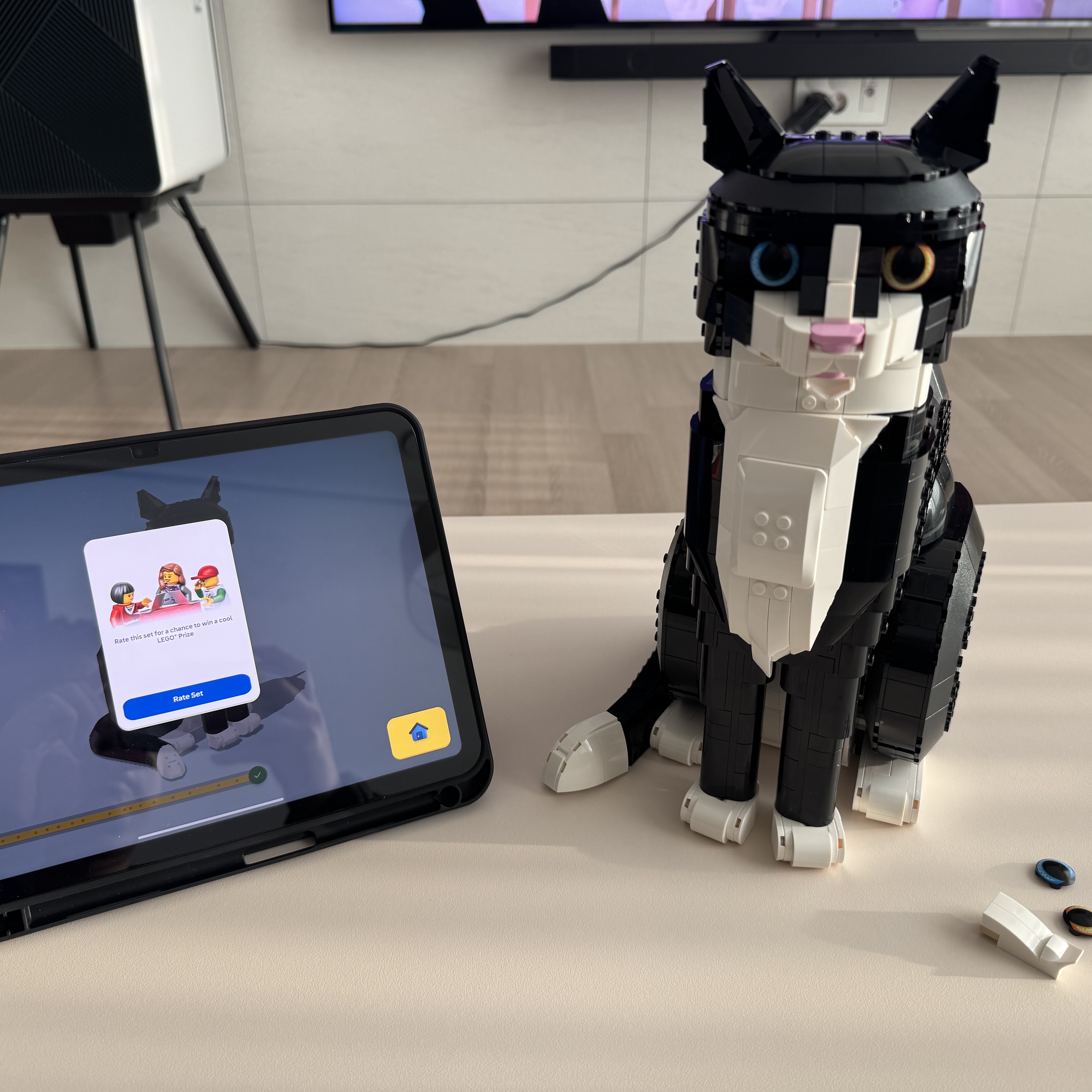 Lego Idea Tuxedo Cat 착용 스타일