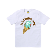 (W) BAPE Ice Cream T-Shirt White Sax