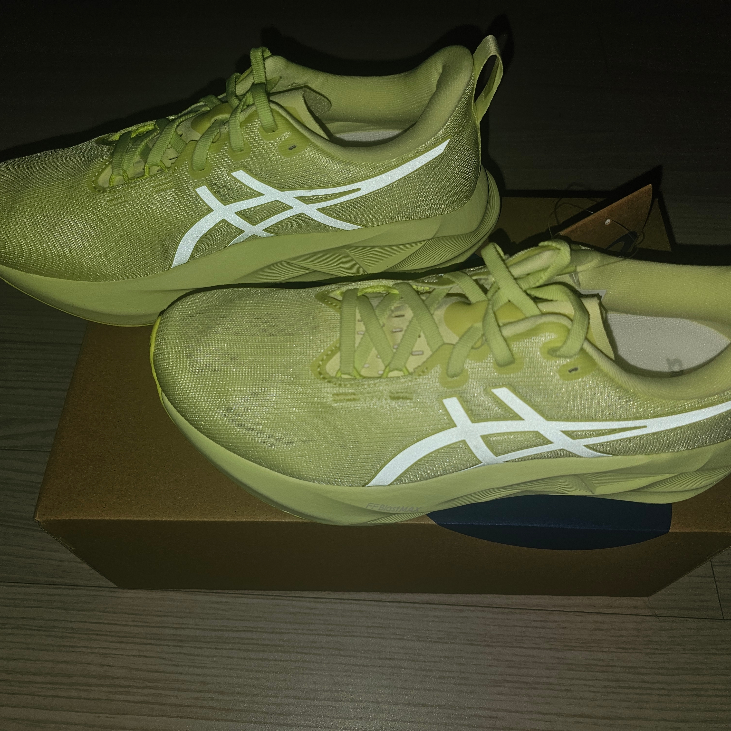 Asics Novablast 5 Lite Show Huddle Yellow 착용 스타일 - 2