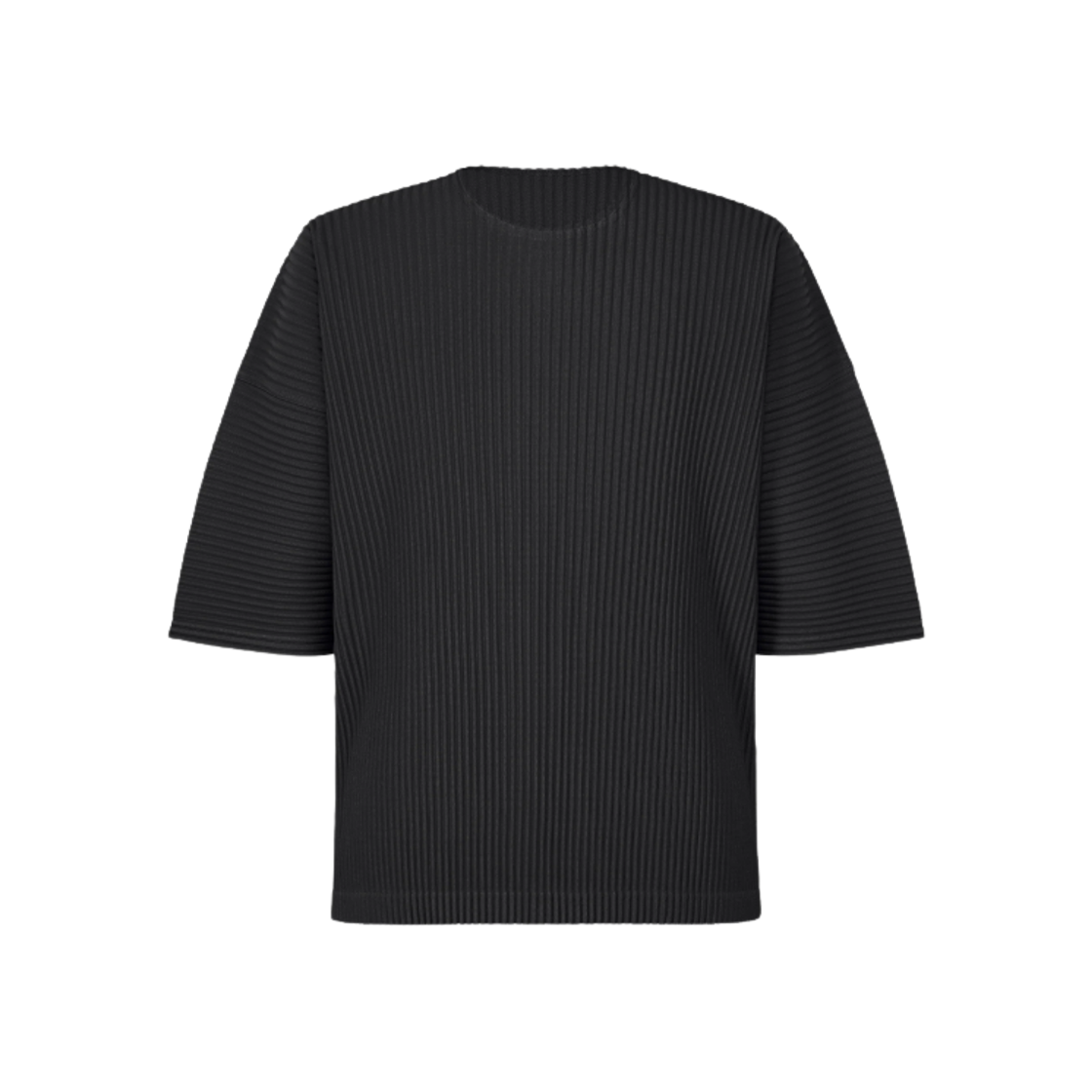HP51-JK122-15 Homme Plisse Issey Miyake MC May T-Shirt Black