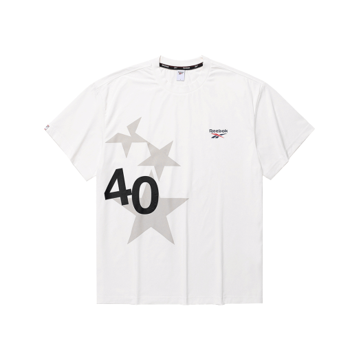 Tシャツ・カットソー CAVISH x Reebok Drum And Bass SS Tee White REEBOK X CAVISH DRUM AND BASS SS TEE