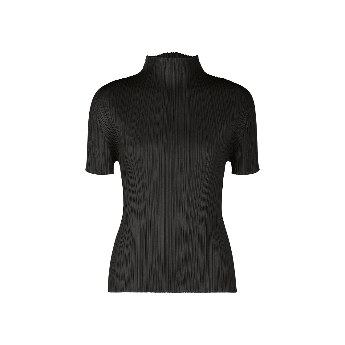 (W) 플리츠 플리즈 이세이 미야케 MC 메이 탑 블랙((W) Pleats Please Issey Miyake MC May Top Black) - 1