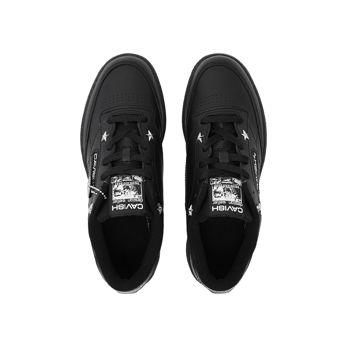 카비시 x 리복 클럽 C 85 블랙(CAVISH x Reebok Club C 85 Black) - 4