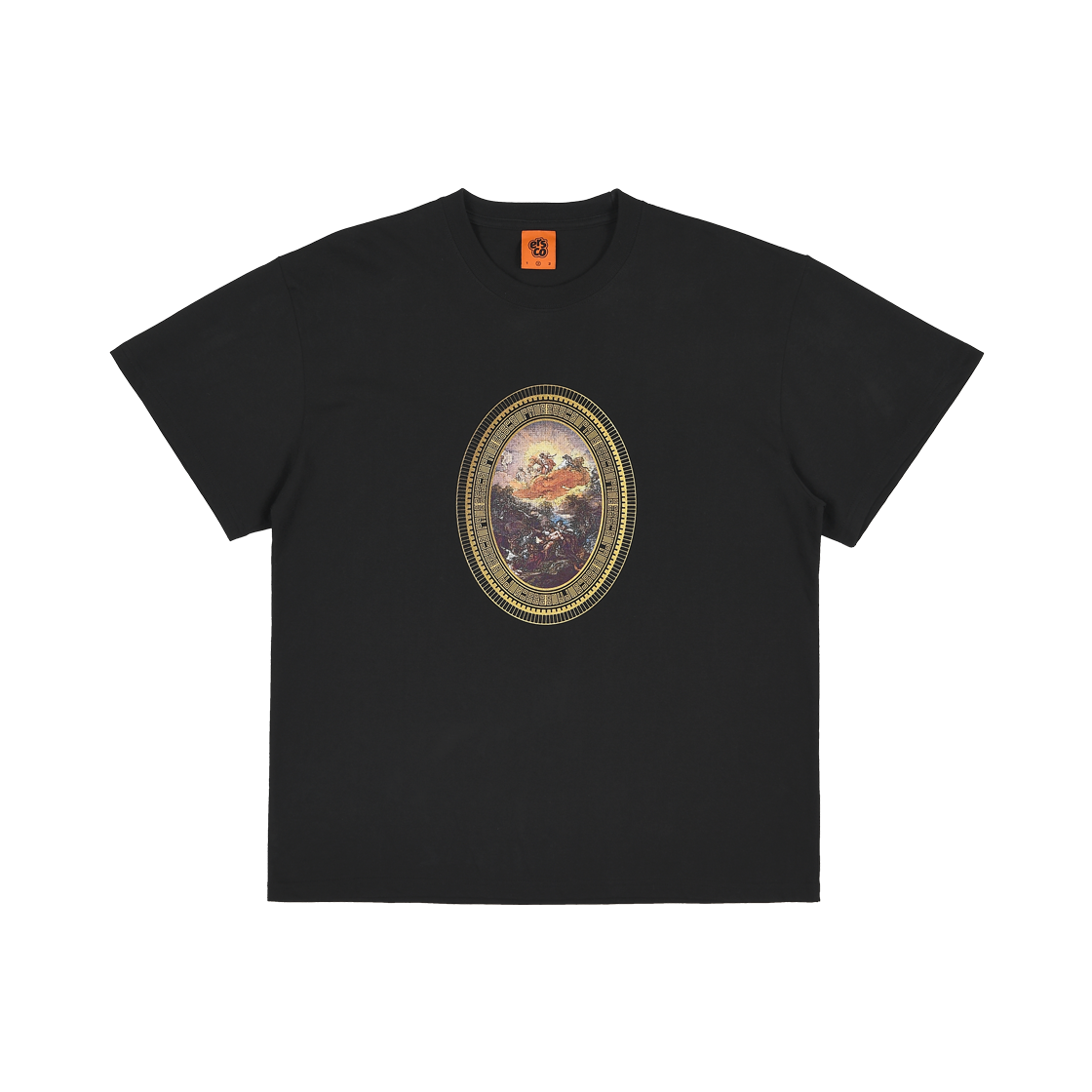 이알에스코 앤틱 마스터피스 티셔츠 블랙(ersco Antique Masterpiece T-shirt Black)