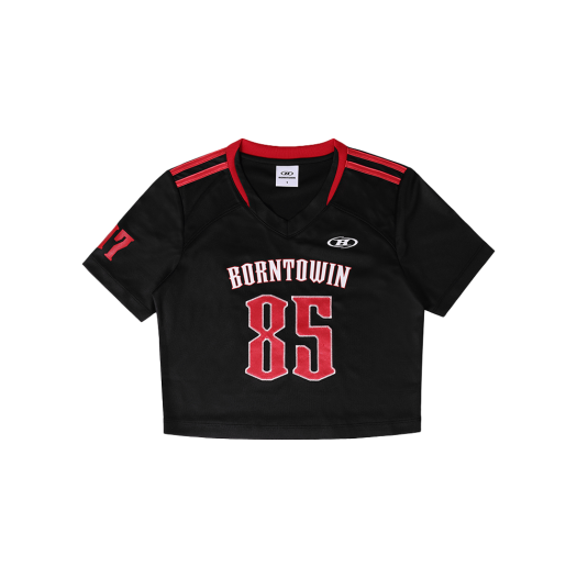 본투윈 넘버 00 럭비 저지 티셔츠 네이비 | BORN TO WIN | KREAM