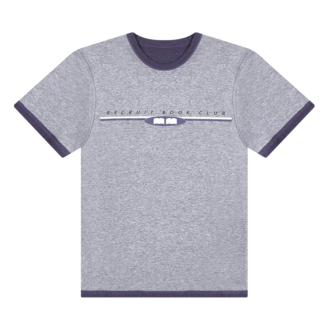 사파리스팟 리크루트 북마크 리버시블 링거 티 - 퍼플/그레이(Safarispot Rec Ruit Bookmark Riversible Ringer Tee - Purple/Gray) - 2