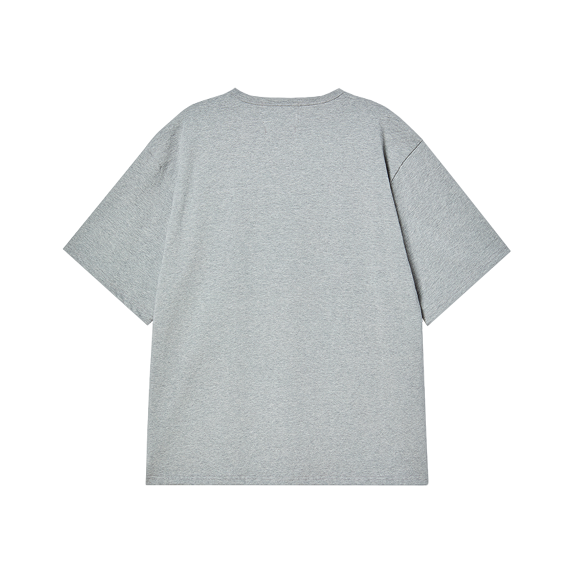 엔 아카이브 핸드 메이드 패치 디테일 16수 반팔 티셔츠 그레이(N ARCHIVE Hand Made Patch Detail 16'S 1/2 T-Shirt Gray) - 2