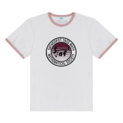 Safarispot Rec Ruit Math Society Ringer Tee - Pink/Red