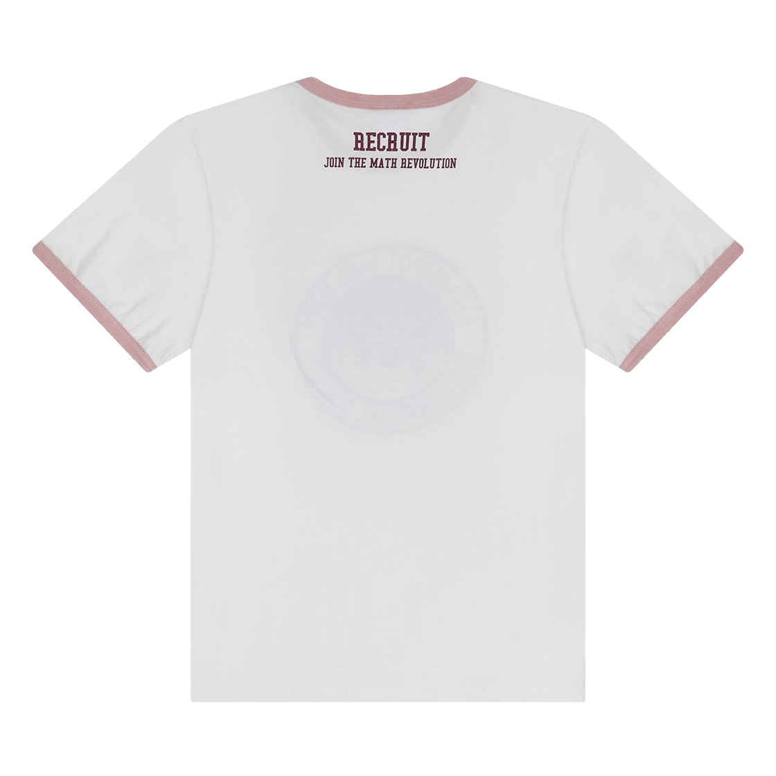 사파리스팟 리크루트 매스 소사이어티 링거 티 - 핑크/레드(Safarispot Rec Ruit Math Society Ringer Tee - Pink/Red) - 2