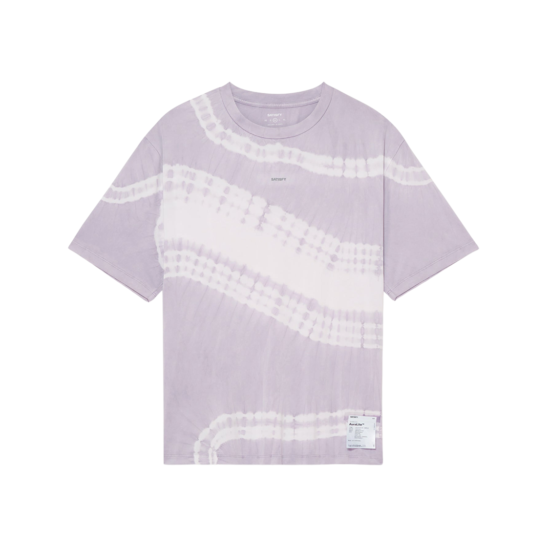 새티스파이 아우라라이트 티셔츠 타이다이 미네랄 더스크(Satisfy Auralite T-Shirt Tie Dye Mineral Dusk) - 1