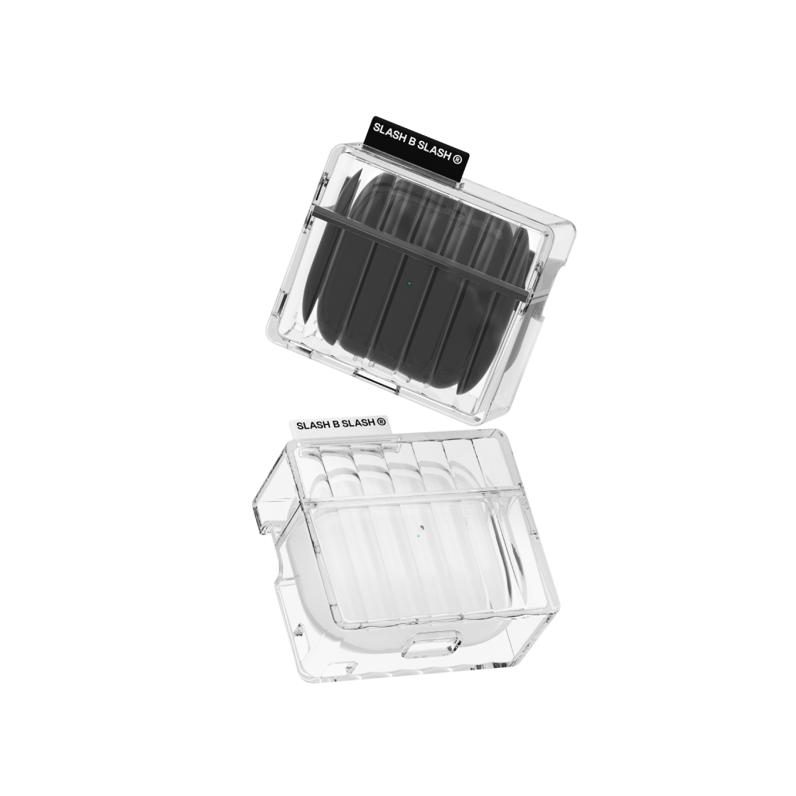 에스엘비에스 에어팟 C1 클리어 케이스 화이트 태그(SLBS AirPods C1 Clear Case White Tag) - 5