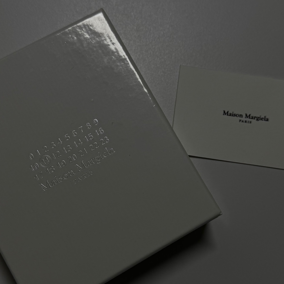 Maison Margiela Leather Bi-Fold Card Holder Black 착용 스타일