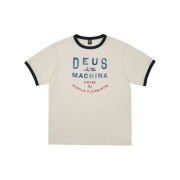 [6% 적립] Deus Ex Machina House Of Simple Pleasures Ringer Tee Ivory
