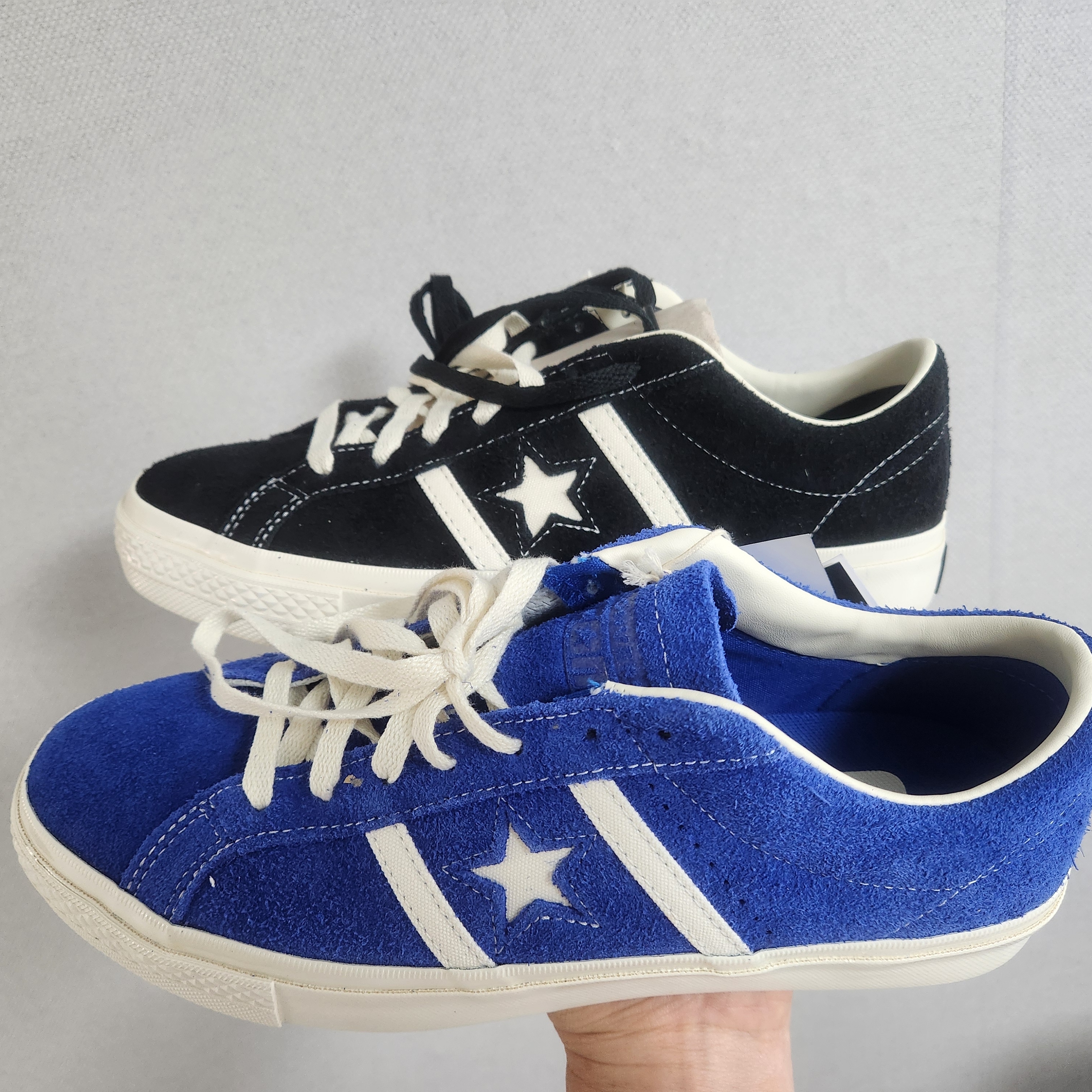 Converse One Star Academy Pro Ox Blue 착용 스타일