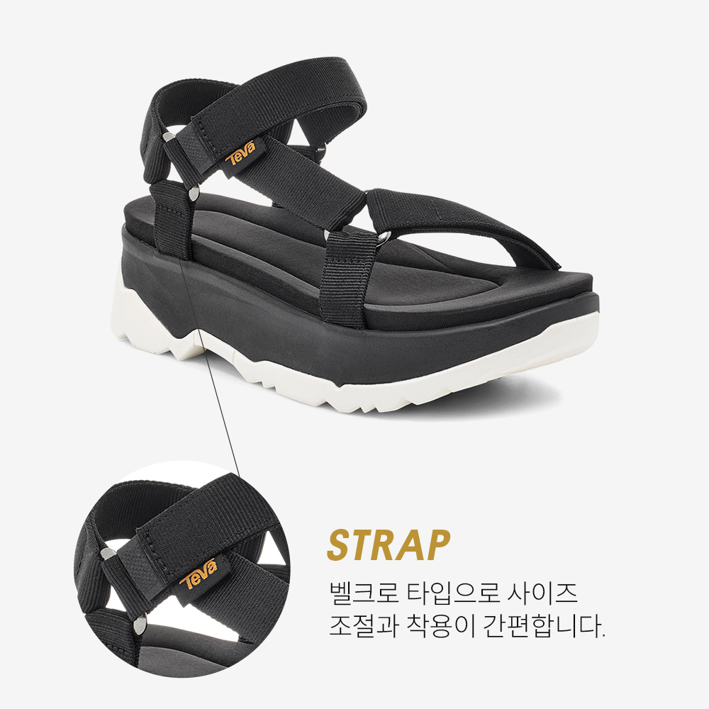 테바 여성 자디토 유니버설 BLK(TEVA Women Jadito Universal BLK) - 3