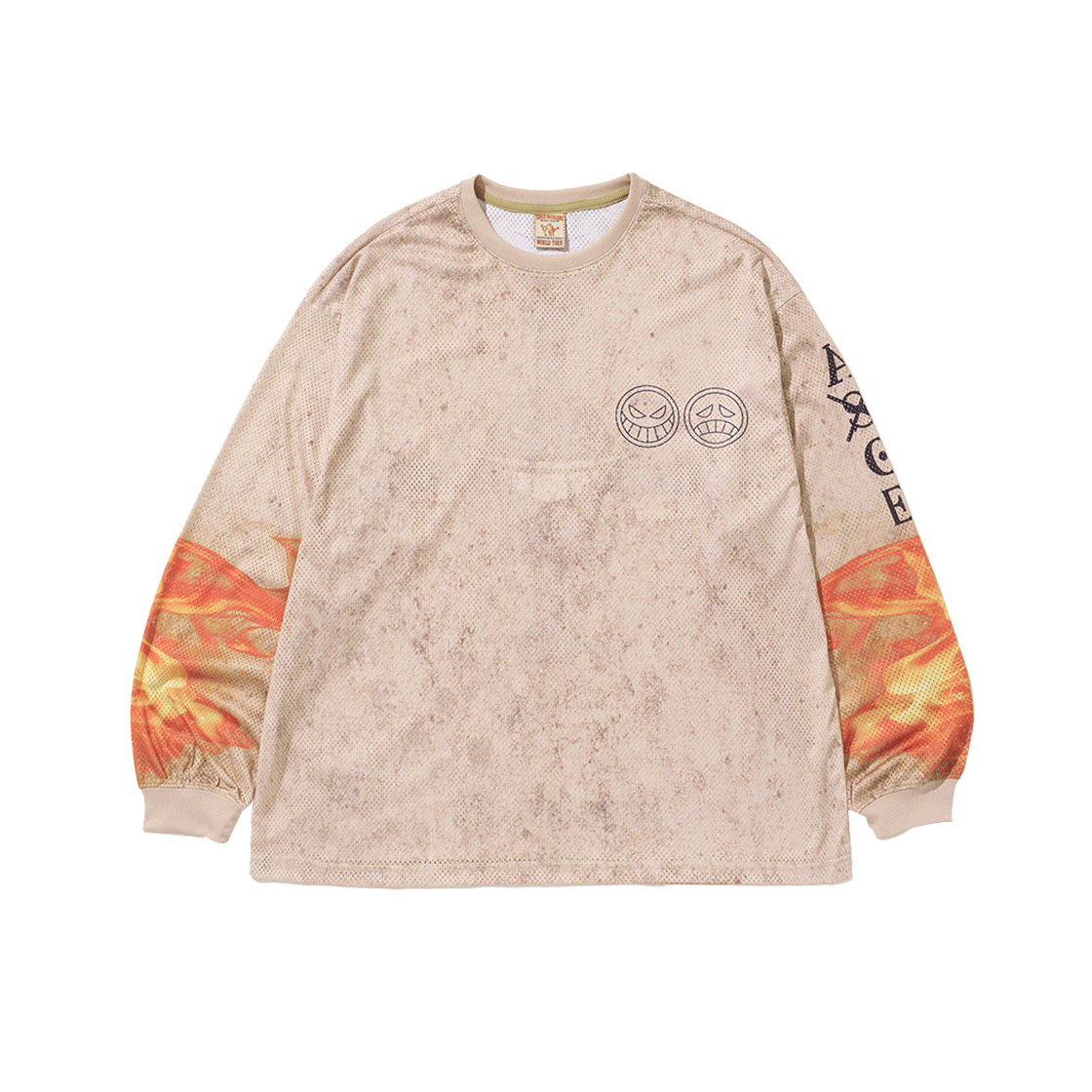 TRA2TLU102ASD [Pre-Order] True Religion x One Piece Hiken No Mesh Long Sleeve Sand - #2