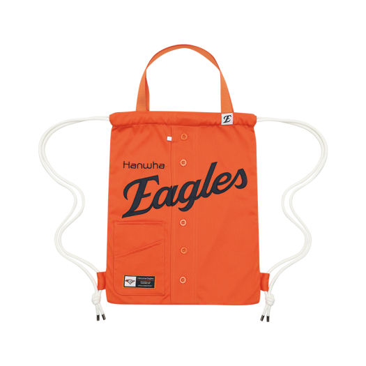 FHWGGD04002 Hanwha Eagles Uniform Gym Sack Orange