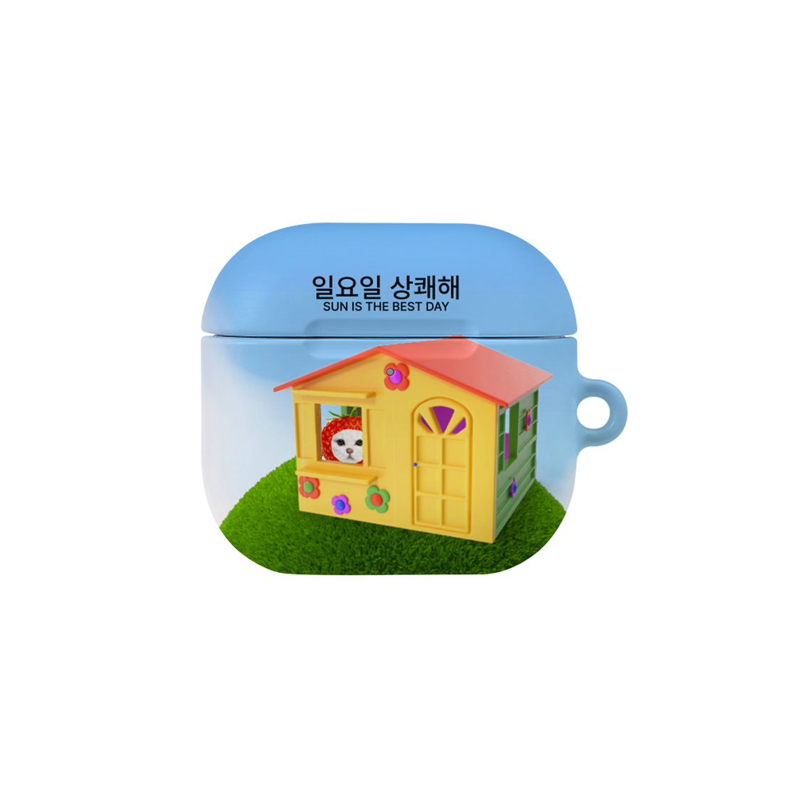E2504_0292 [EARPEARP X KIMS FRUITS] Sunday Feels Fresh AirPods Hard Case