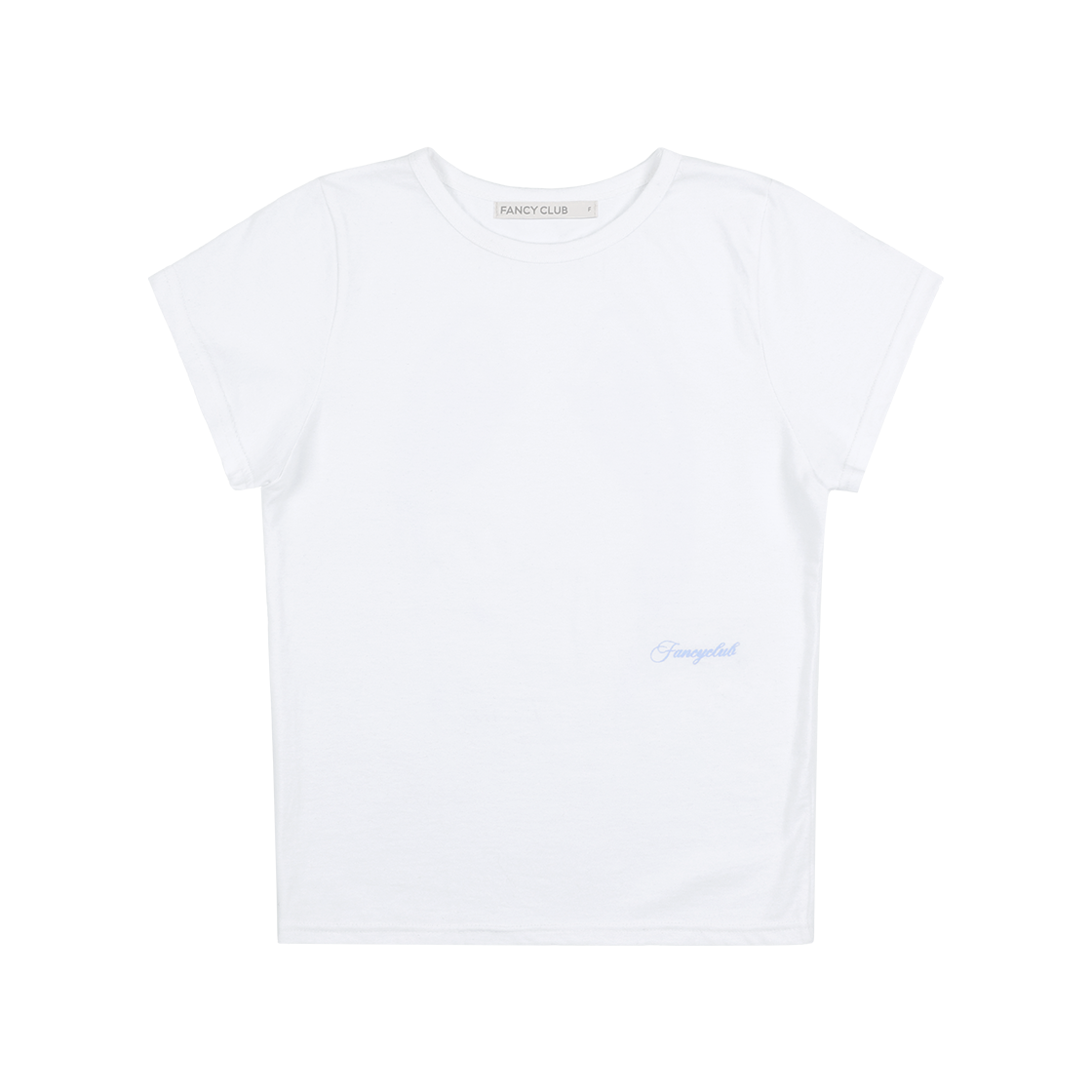 F25QB135BL Fancy club Rebirth Of Heaven Crop Tee Blue - #2