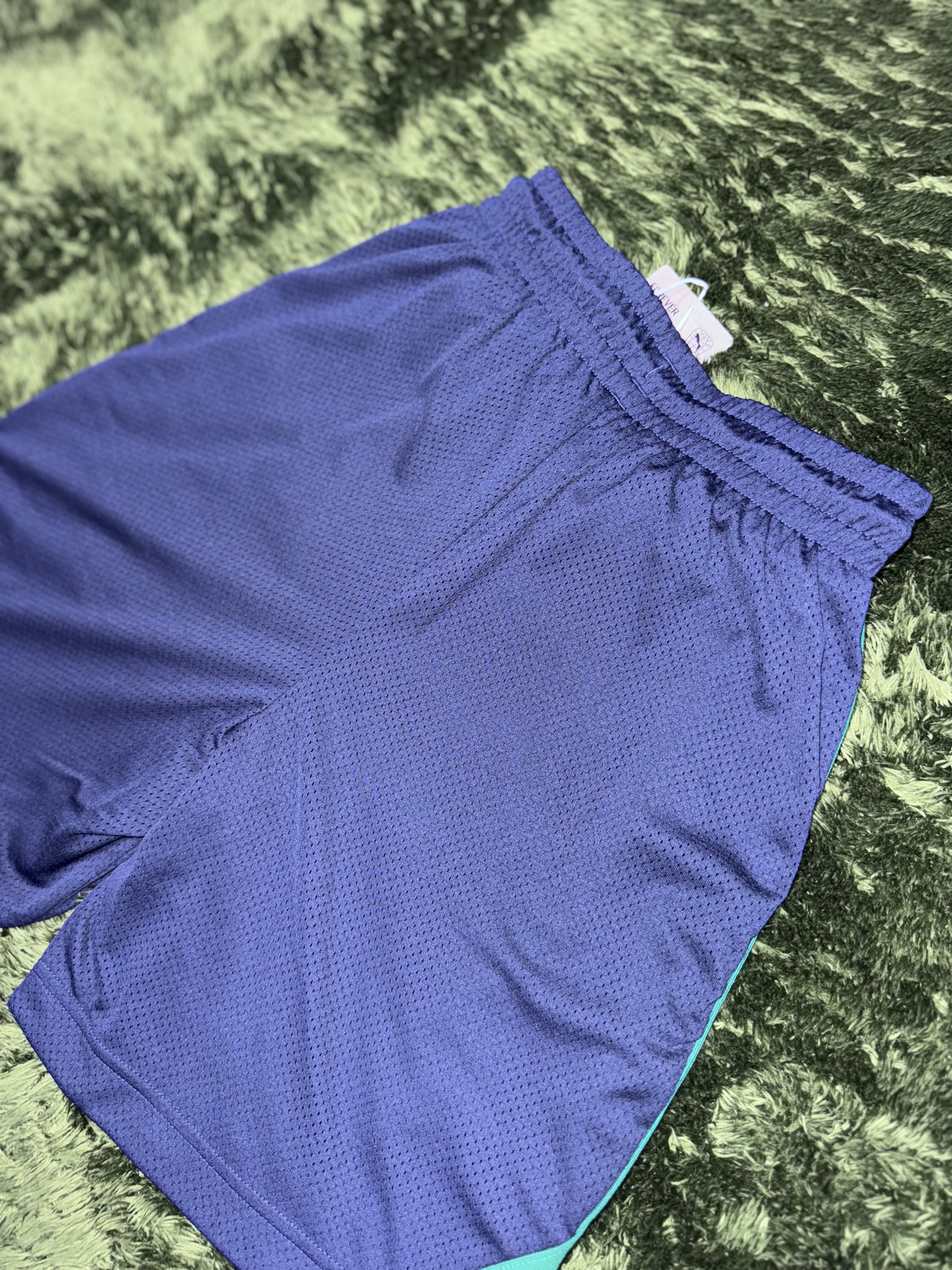 Puma x Noah Lacrosse Shorts Navy 착용 스타일 - 7
