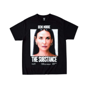 Geeks Rule x The Substance Demi Moore 13 Silkscreen Printing T-Shirt Black