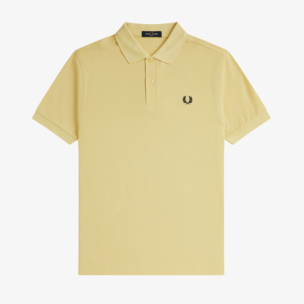 프레드페리 M6000 플레인 프레드페리 셔츠 챔피언스골드/블랙(Fred Perry The Fred Perry Shirt Champion’S Gold/Black) - 2