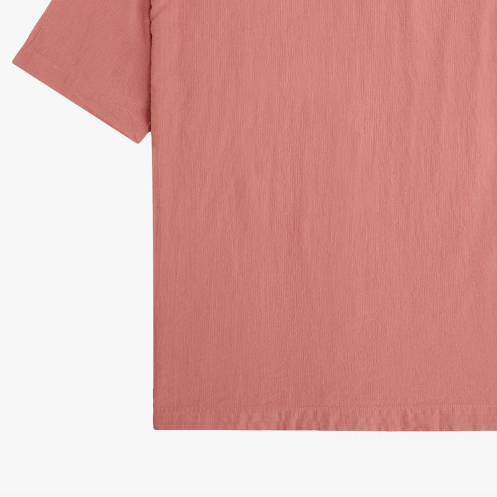 프레드페리 라이트웨이트 텍스쳐 리비어 칼라 셔츠 퍼티핑크(Fred Perry Lightweight Texture Revere Collar Shirt Putty Pink) - 6