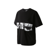 ROARINGRAD Layered Zipper T-shirt Black