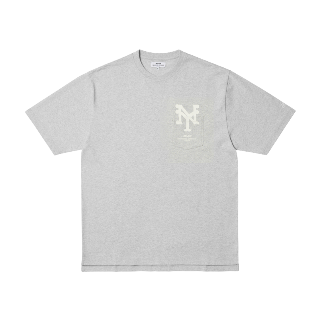 - Palace x Engineered Garments T-Shirt Grey Marl - 25SS