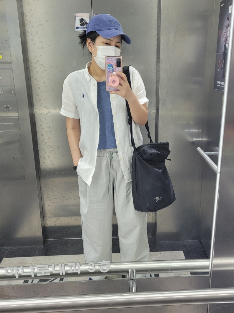 Arc'teryx Heliad 12 Tote Black, Salomon XT-Wings 2 Ghost Gray Silver Reflective 착용 스타일 - 4