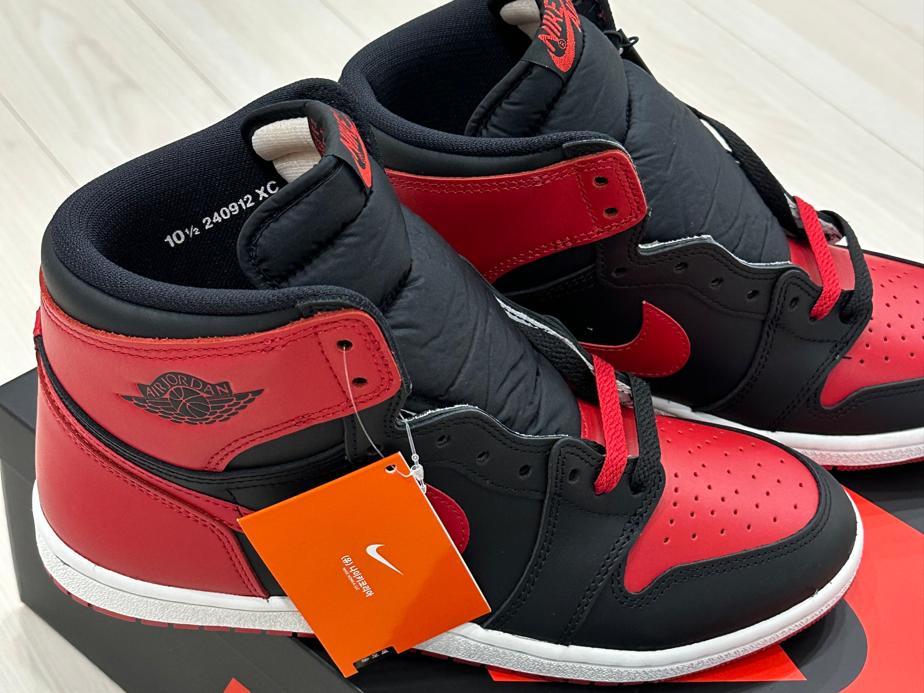 Jordan 1 High 85 Bred 착용 스타일