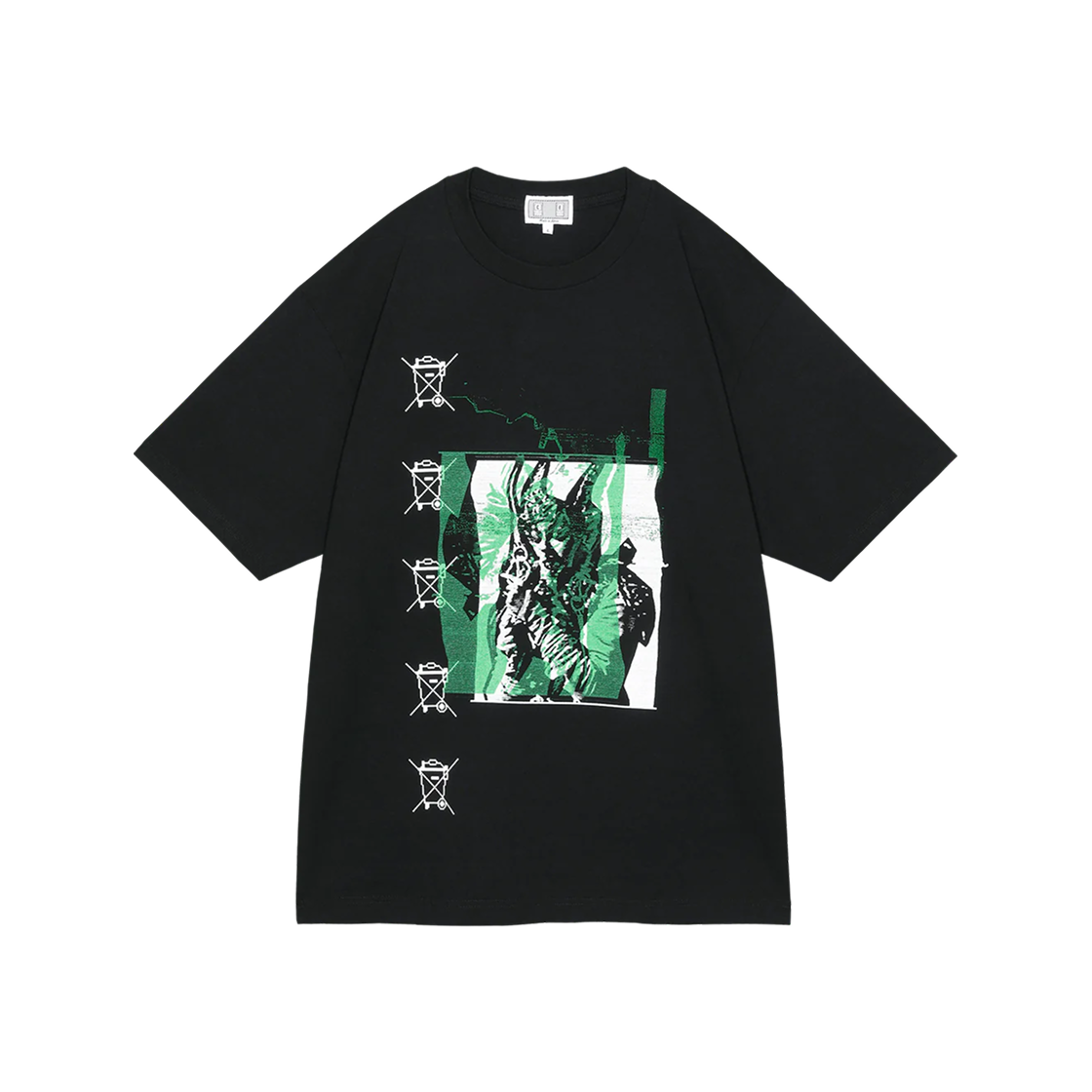 - Cav Empt TH SHE Casts T-Shirt Black - 25SS