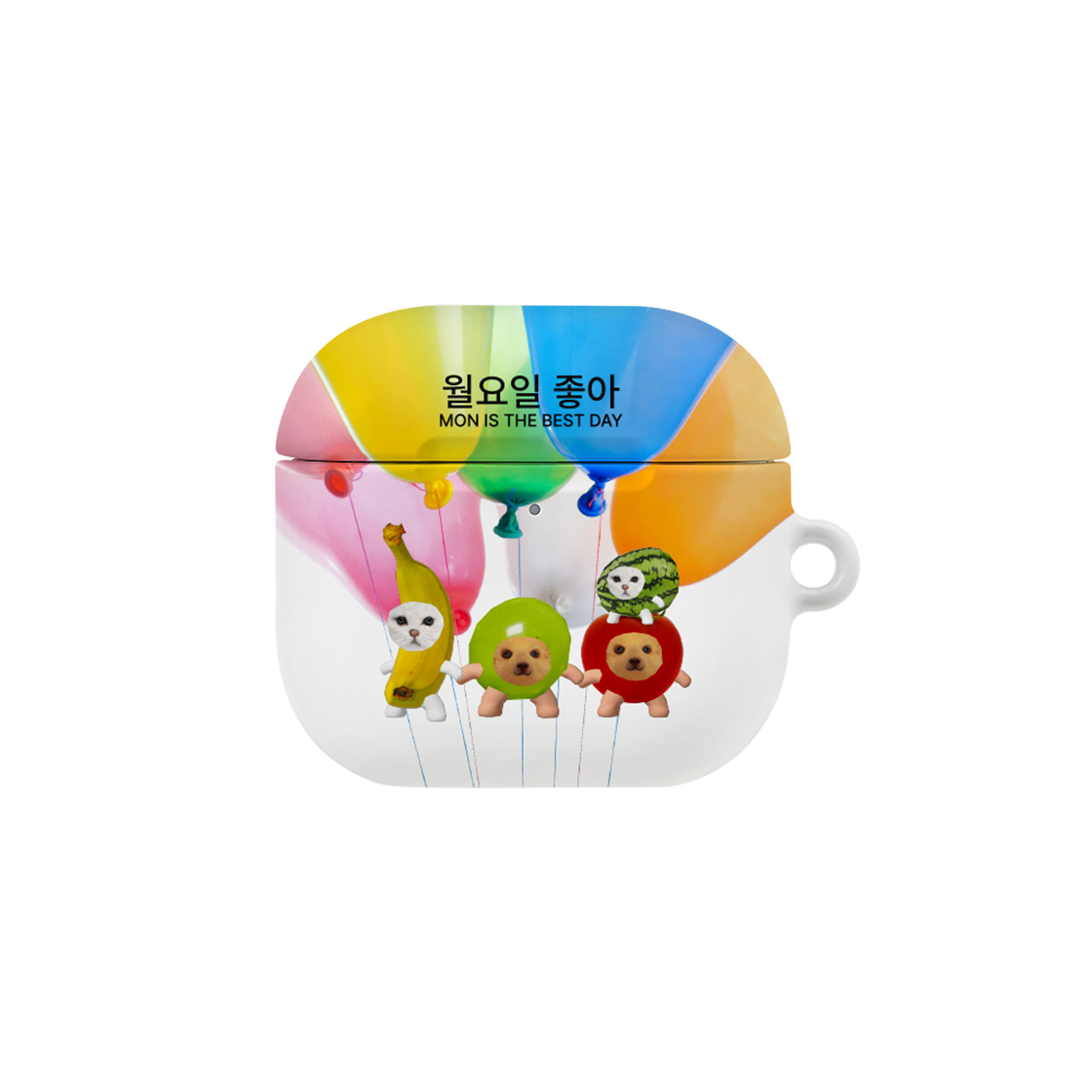 E2504_0286 [EARPEARP X KIMS FRUITS] I Like Monday AirPods Hard Case