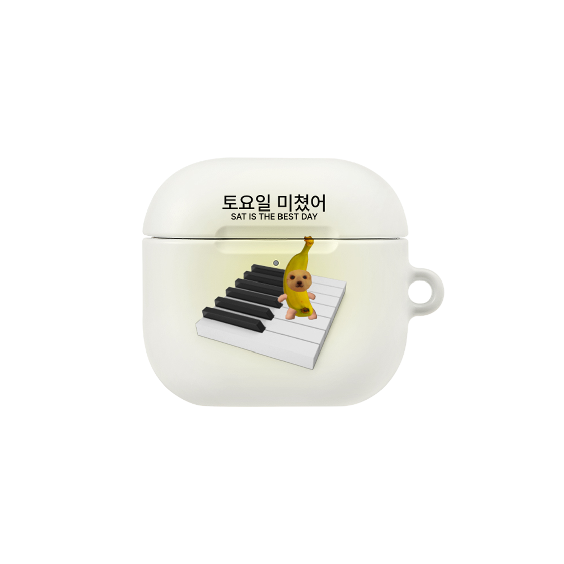E2504_0291 [EARPEARP X KIMS FRUITS] Saturday is Crazy AirPods Hard Case