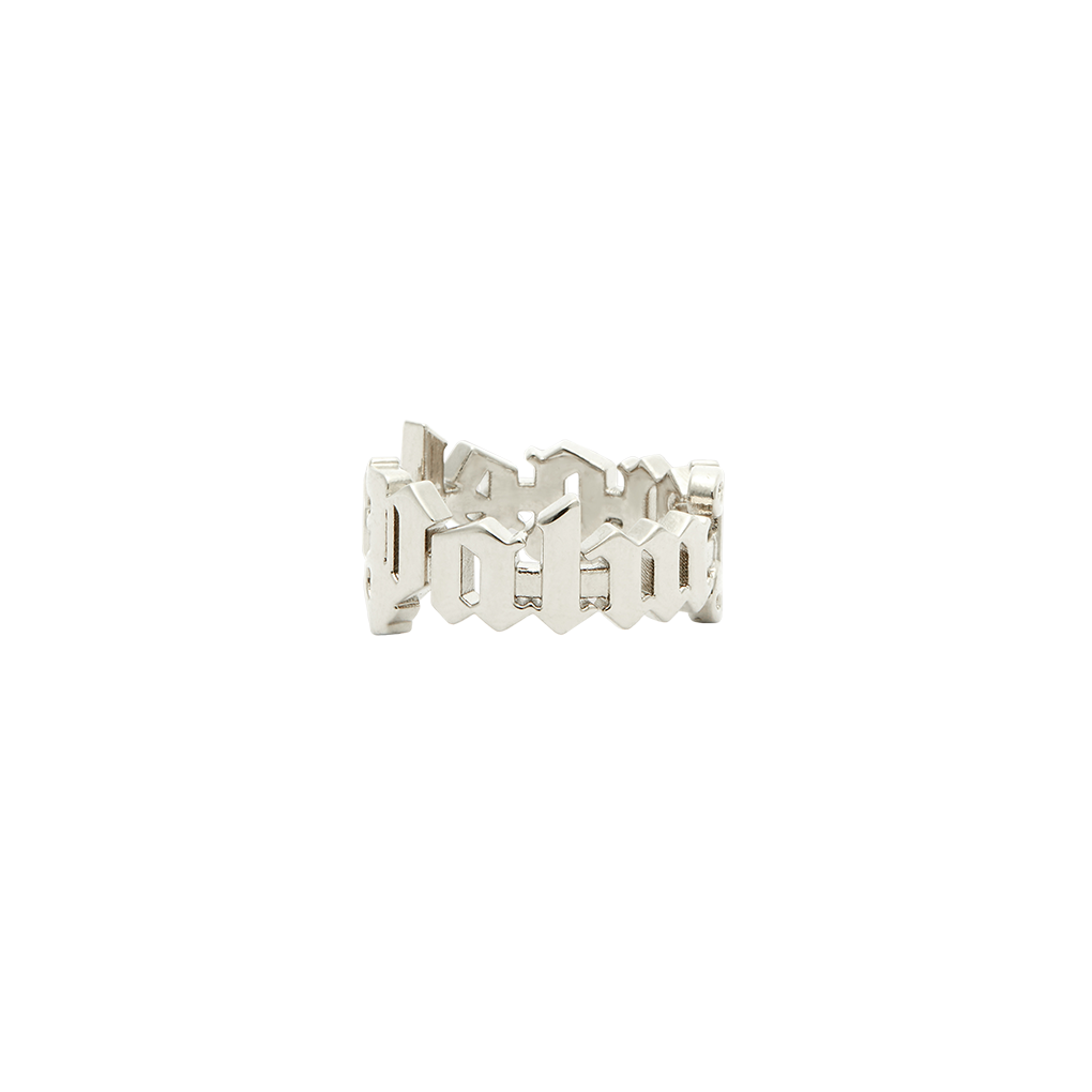팜엔젤스 클래식 로고 라운드 링 실버(Palm Angels Classic Logo Rounded Ring Silver - Silver)