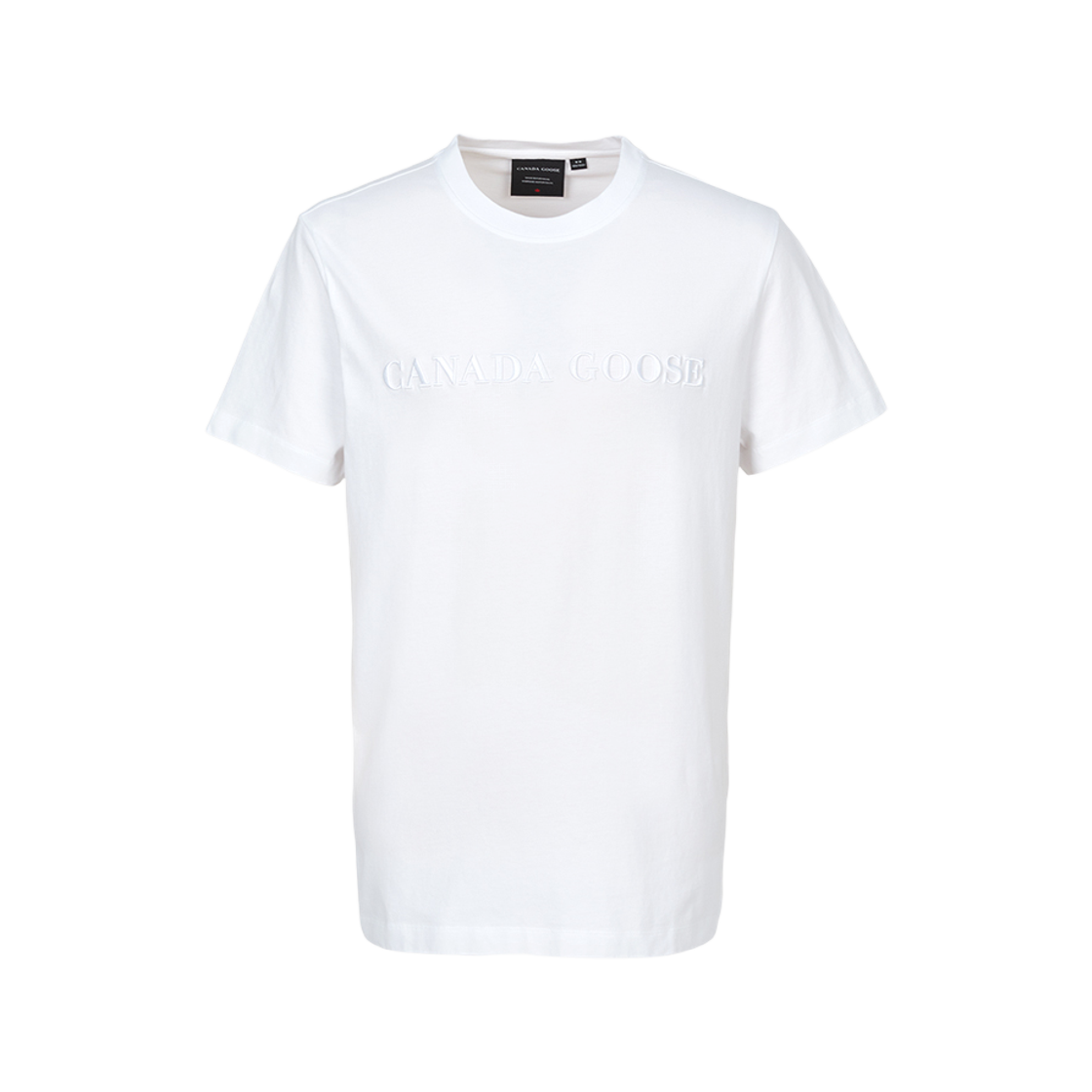1420M2 25 Canada Goose Emersen Short Sleeve T-Shirt White